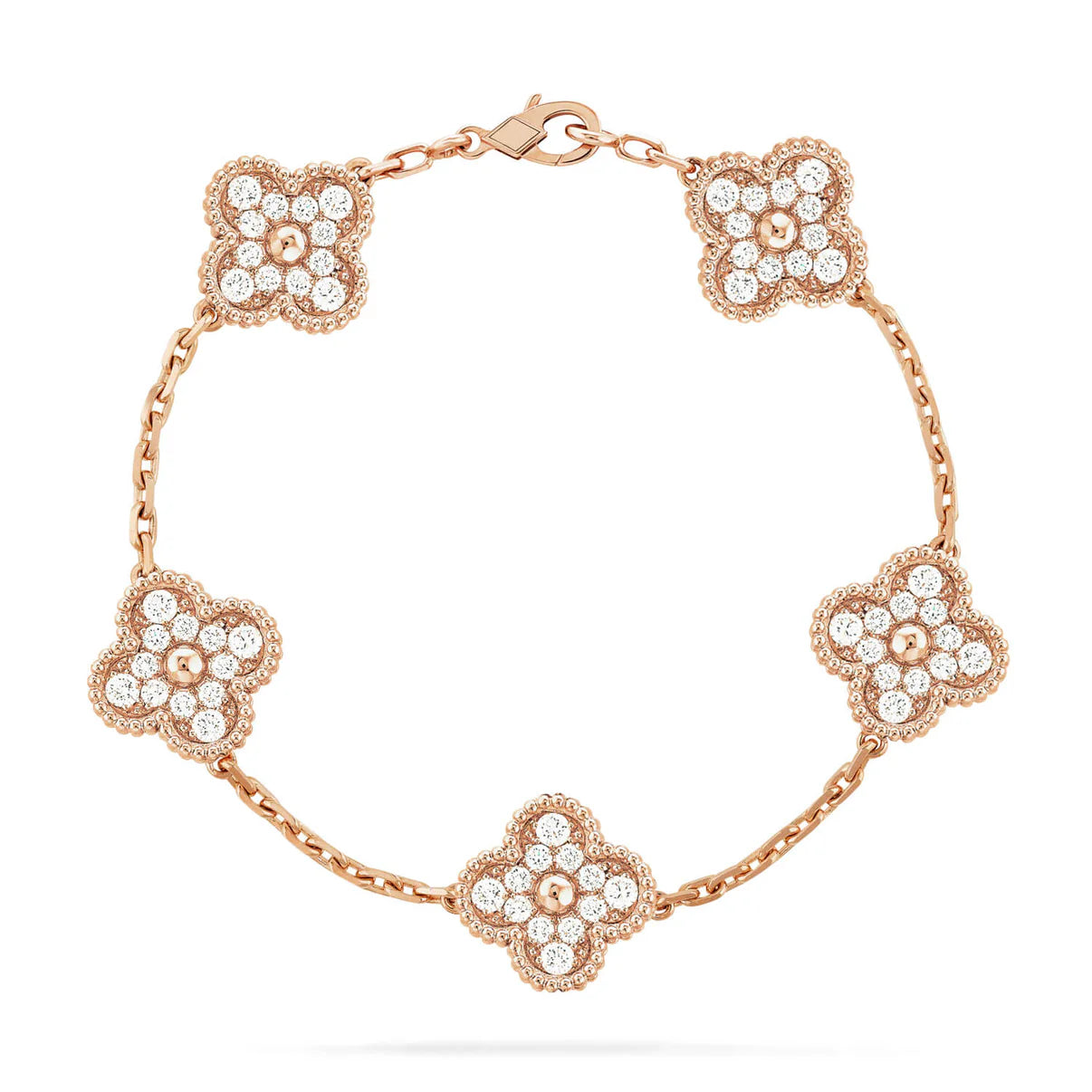 [BLUE TEARS]CLOVER 5 MOTIF PIETERSITE BRACELET COLLECTION