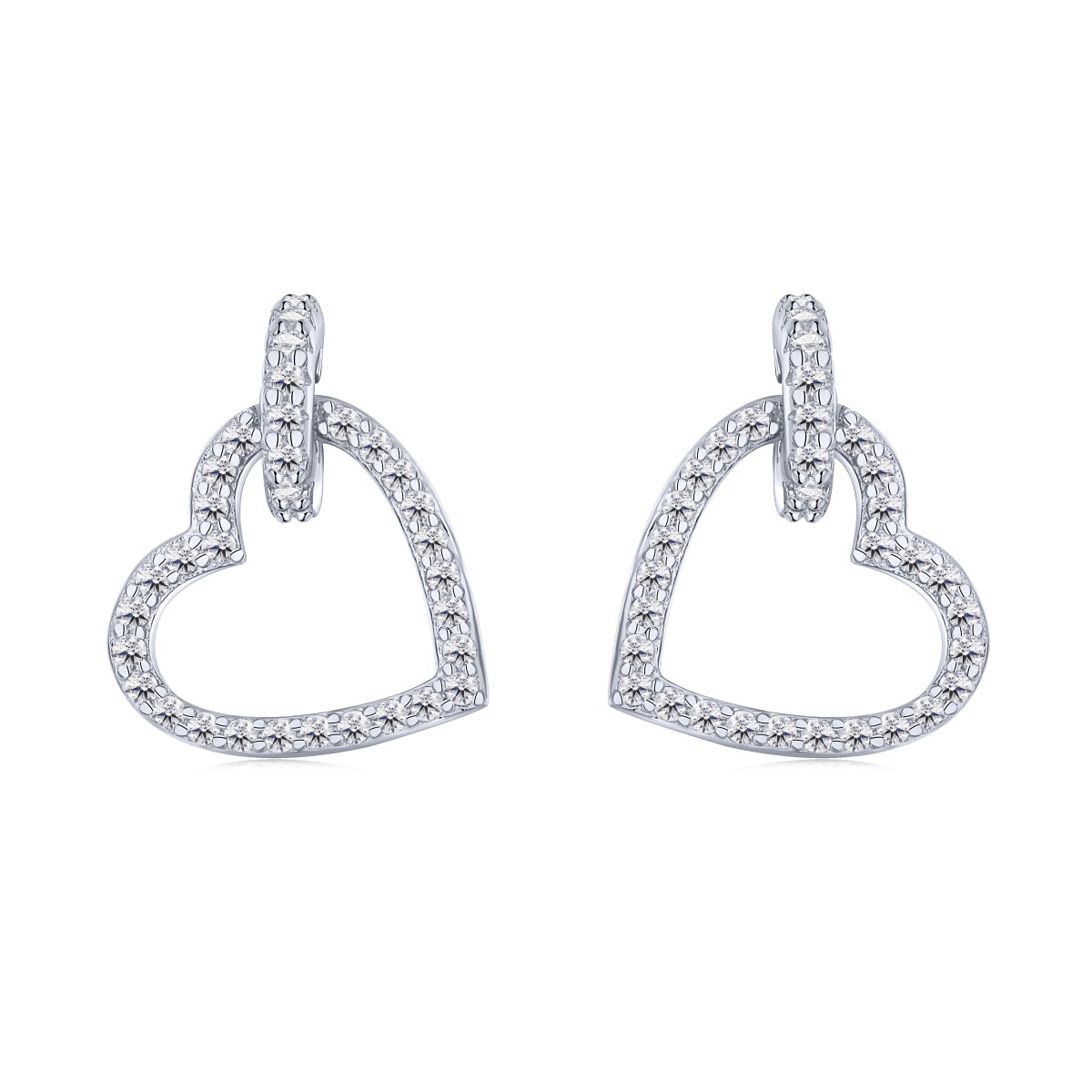 [Nova Jewelry]Dainty Heart Shape Earrings