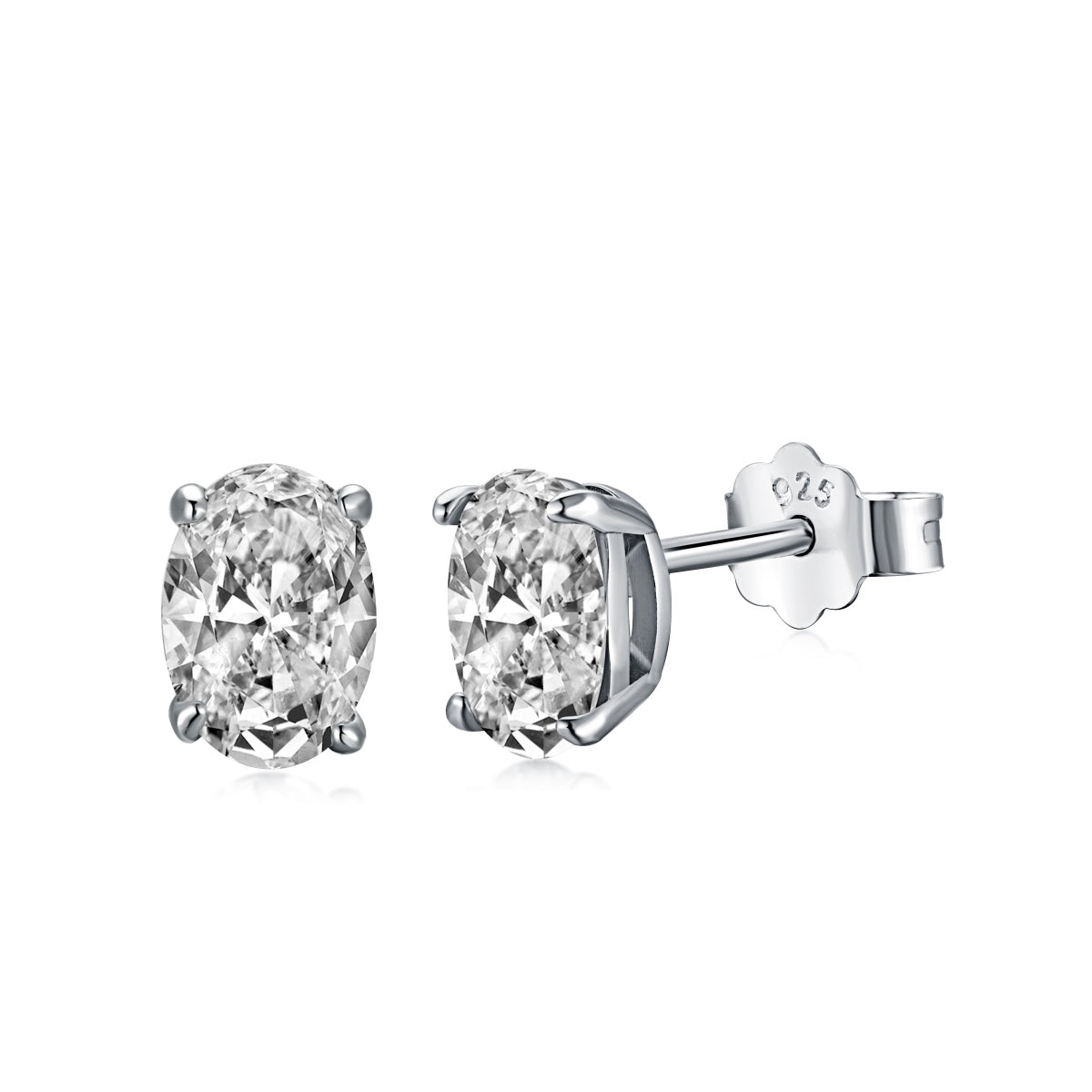 [Nova Jewelry]Oval Classic Dignified Elegant Earrings