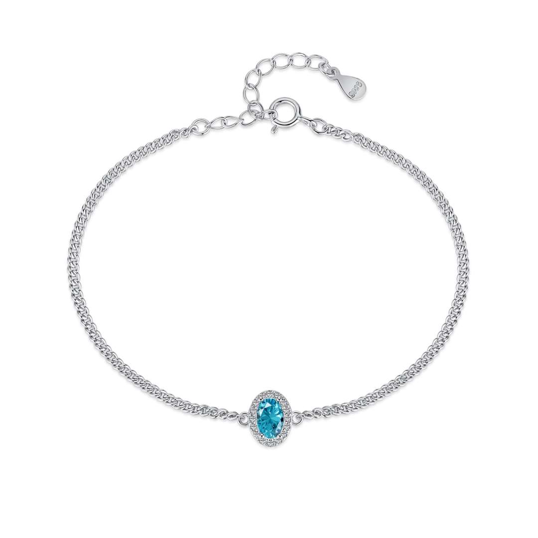 [Nova Jewelry]Exquisite Oval Shape Bracelet