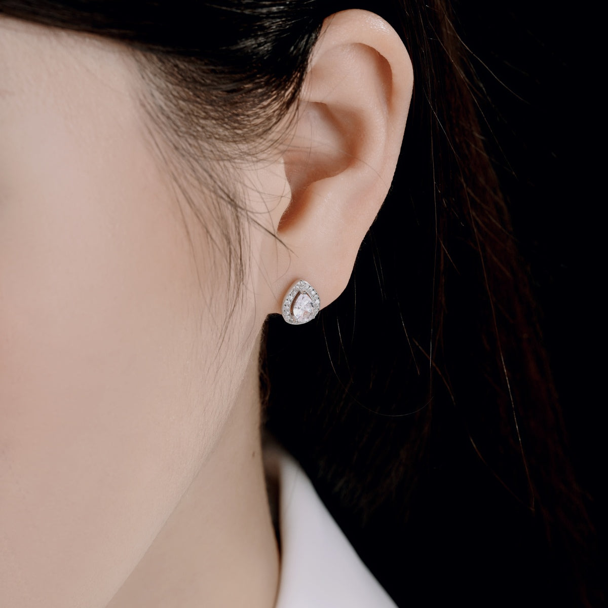 [Nova Jewelry]Luxurious Water Drop Shape Earrings