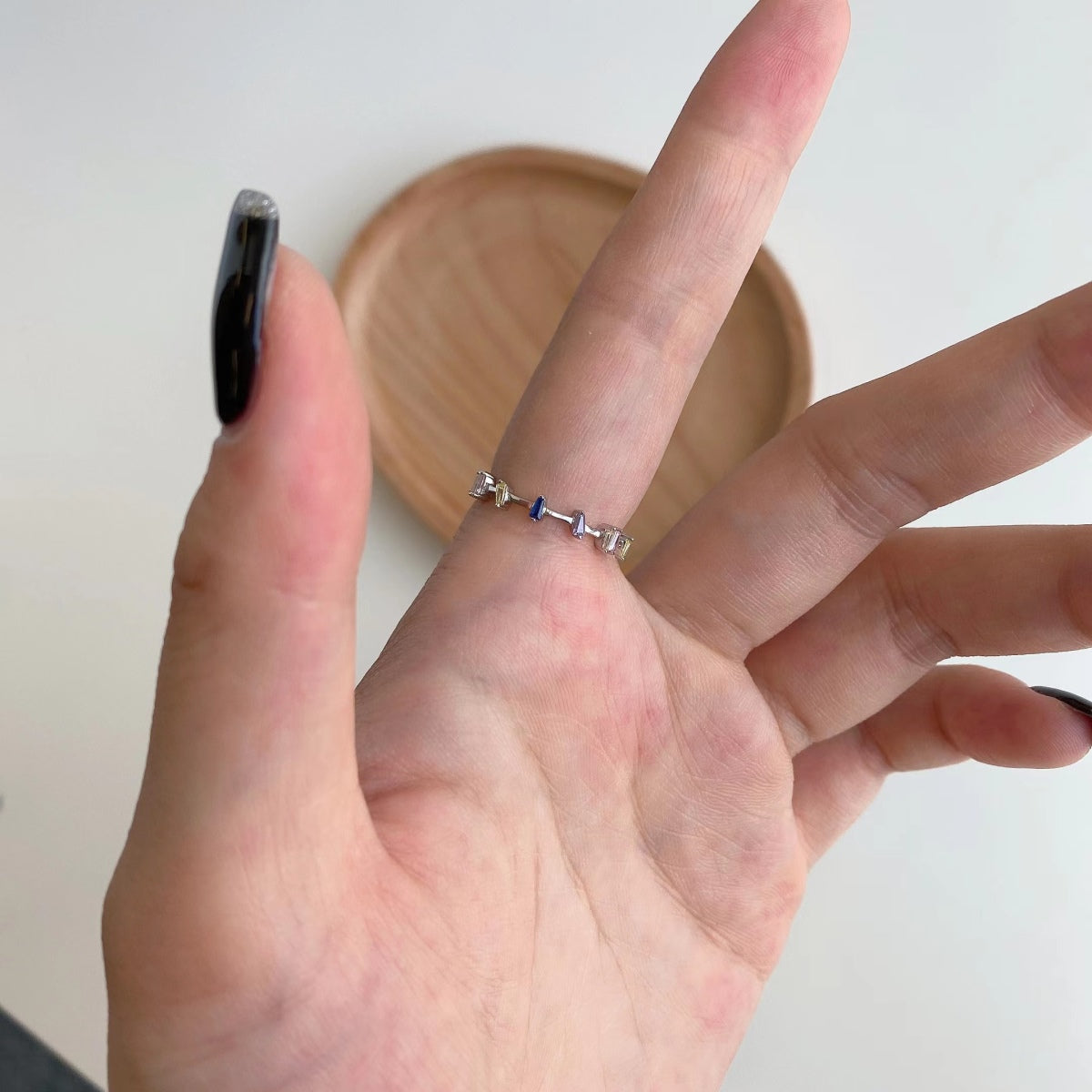 [Nova Jewelry]Unique Trapezoid Cut Daily Ring