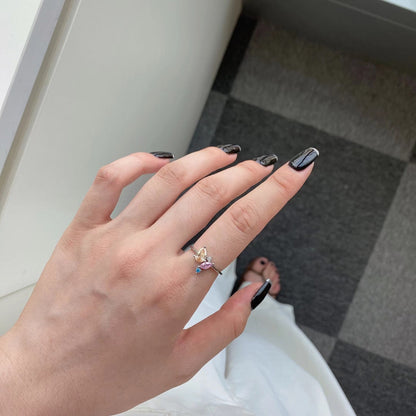 [Nova Jewelry]Radiant Colorful Multi Cut Daily Ring