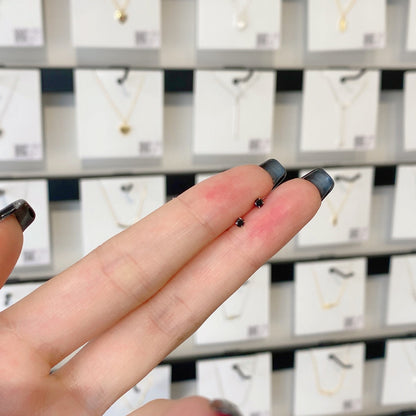 [Nova Jewelry]Delicate Solitaire Earrings