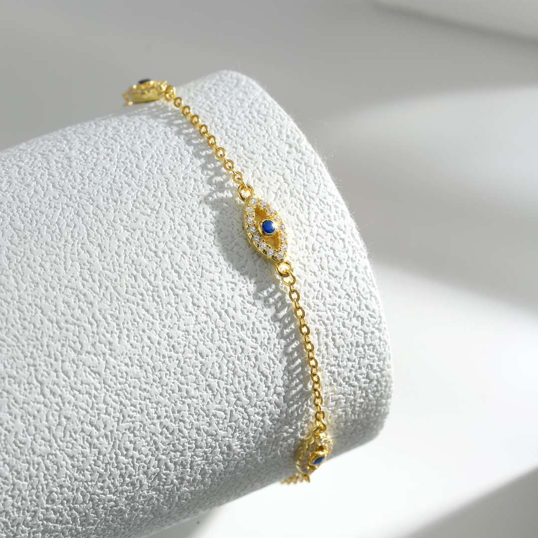 [Nova Jewelry]Evil Eye Shape Pendent Necklace