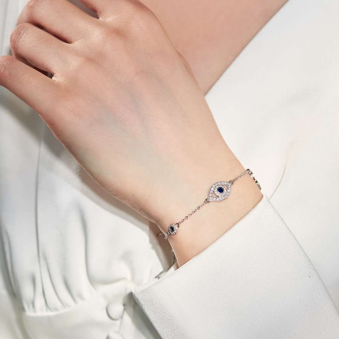 [Nova Jewelry]Dainty Eye Shape Necklace