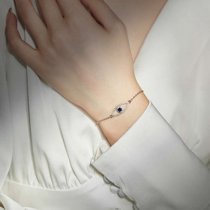 [Nova Jewelry]Devil's Eye Hollow Design Bracelet