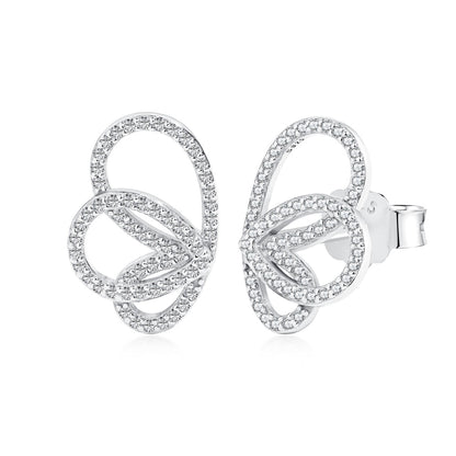 [Nova Jewelry]Exquisite Butterfly Shape Earrings