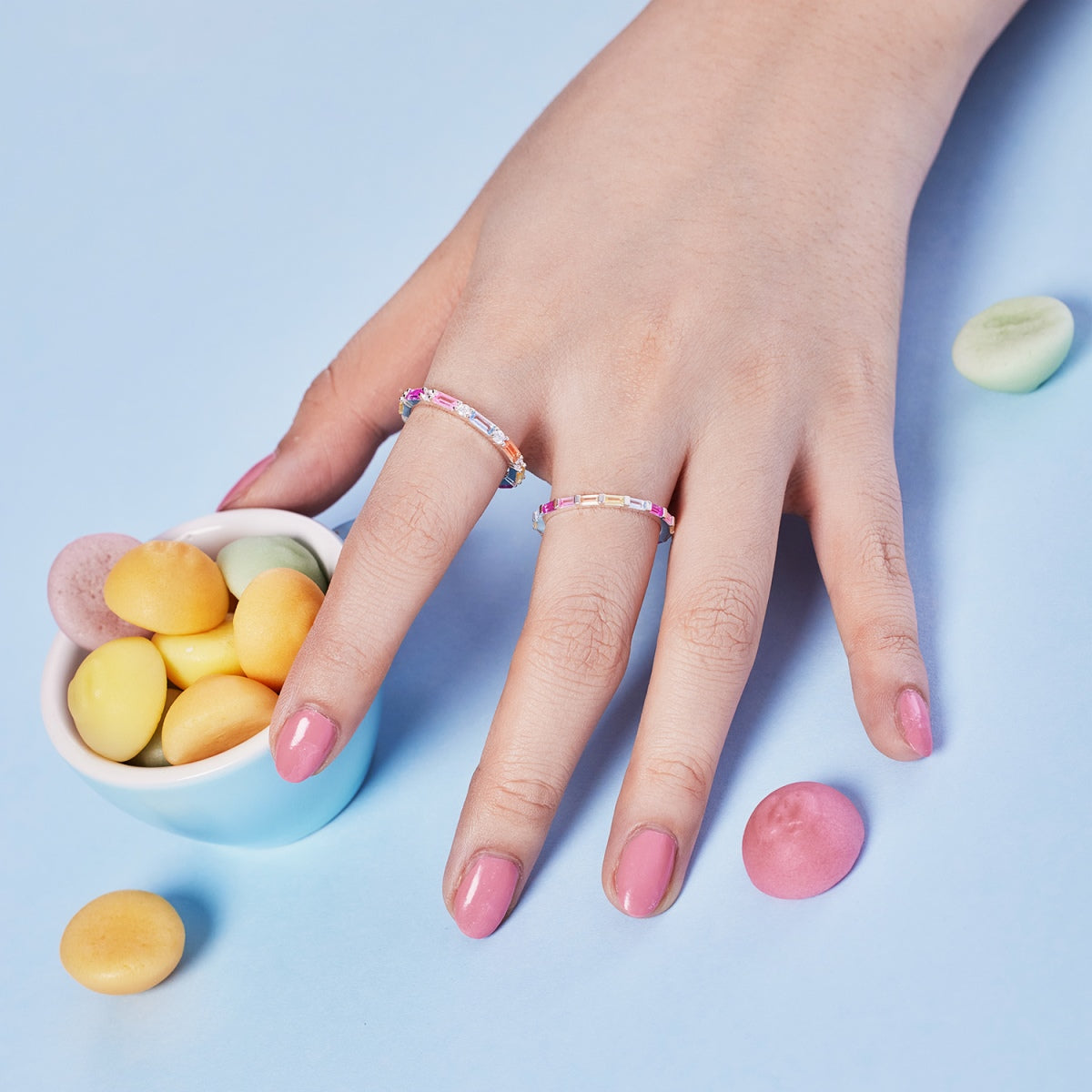 [Nova Jewelry]Lively In Shades Elegant Radiant Cut Daily Ring