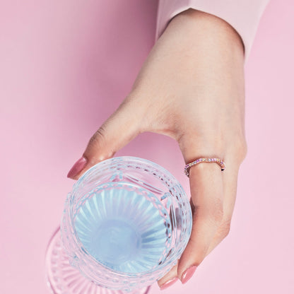 [Nova Jewelry]Dainty Colorful Round Cut Party Ring