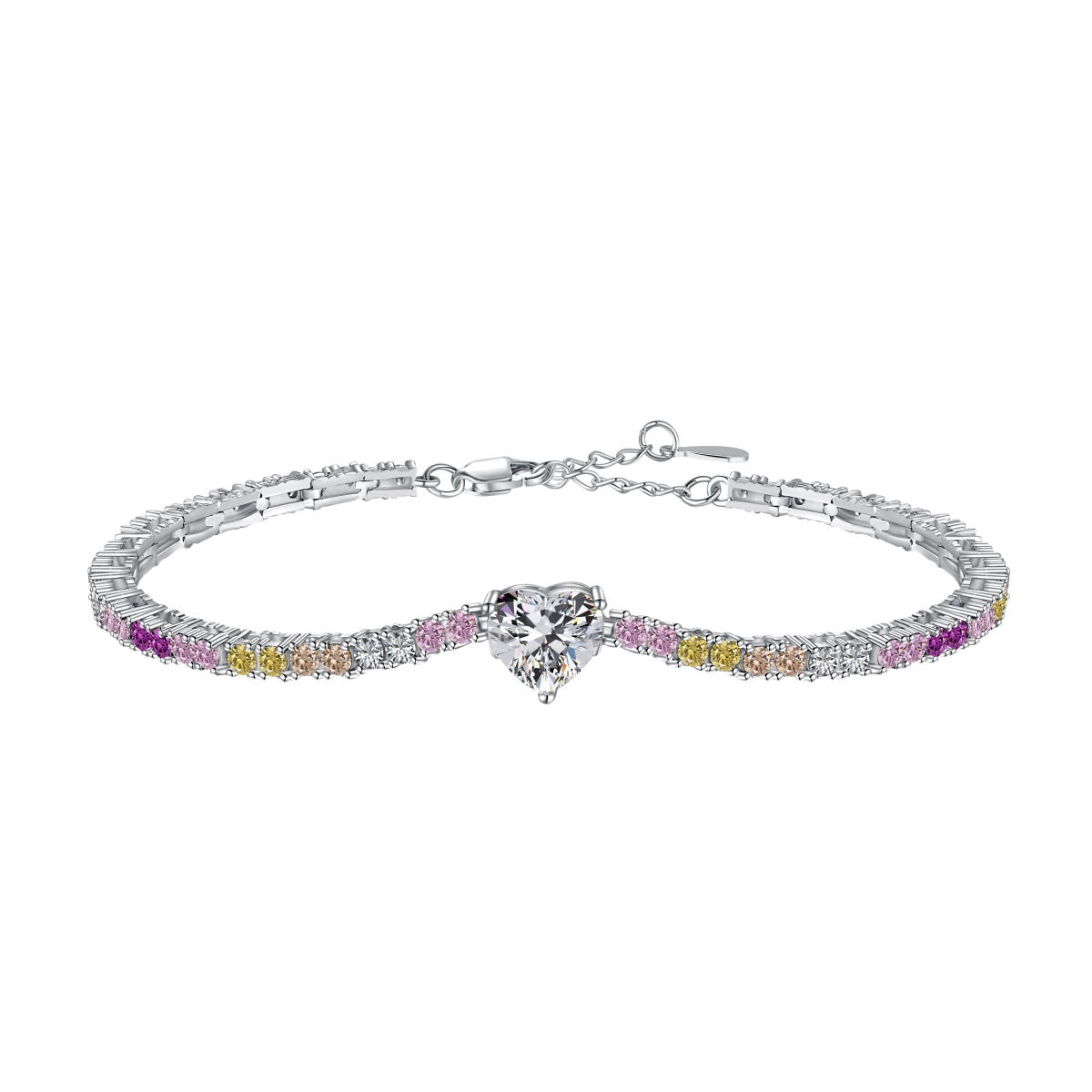 Delicate Romantic Heart Shape Lover Bracelet