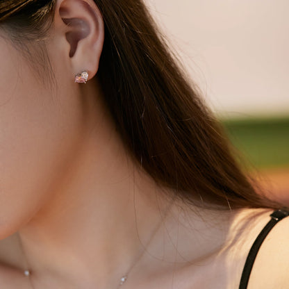 [Nova Jewelry]Dazzling Elegant Heart Cut Lover Earrings