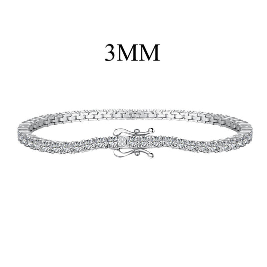 [Nova Jewelry]Dainty Charming Round Cut Tennis Bracelet