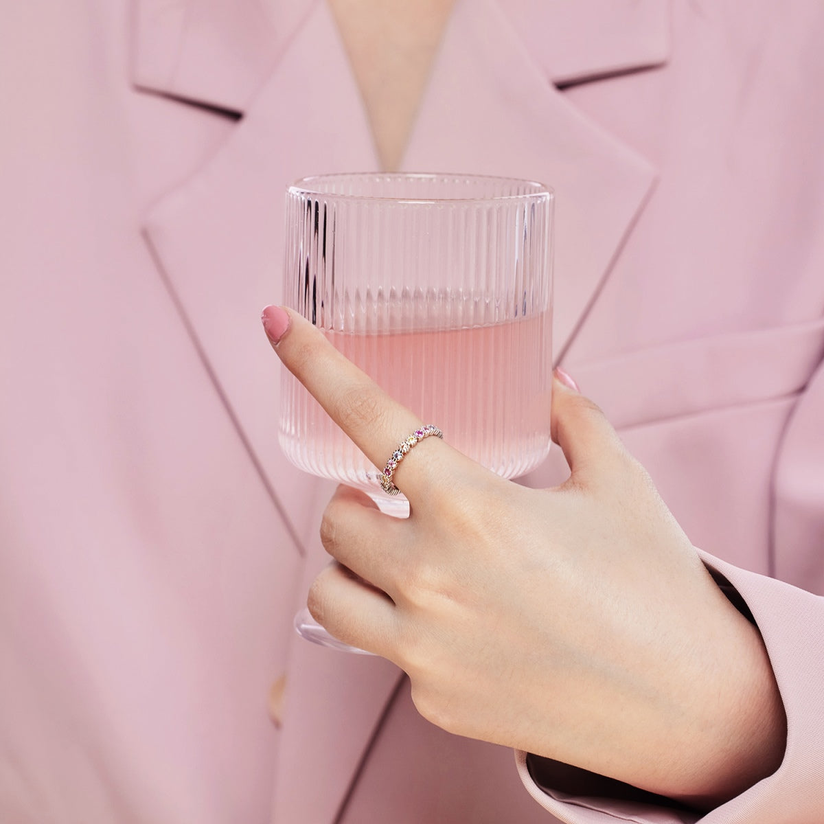 [Nova Jewelry]Exquisite Colorful Round Cut Party Ring