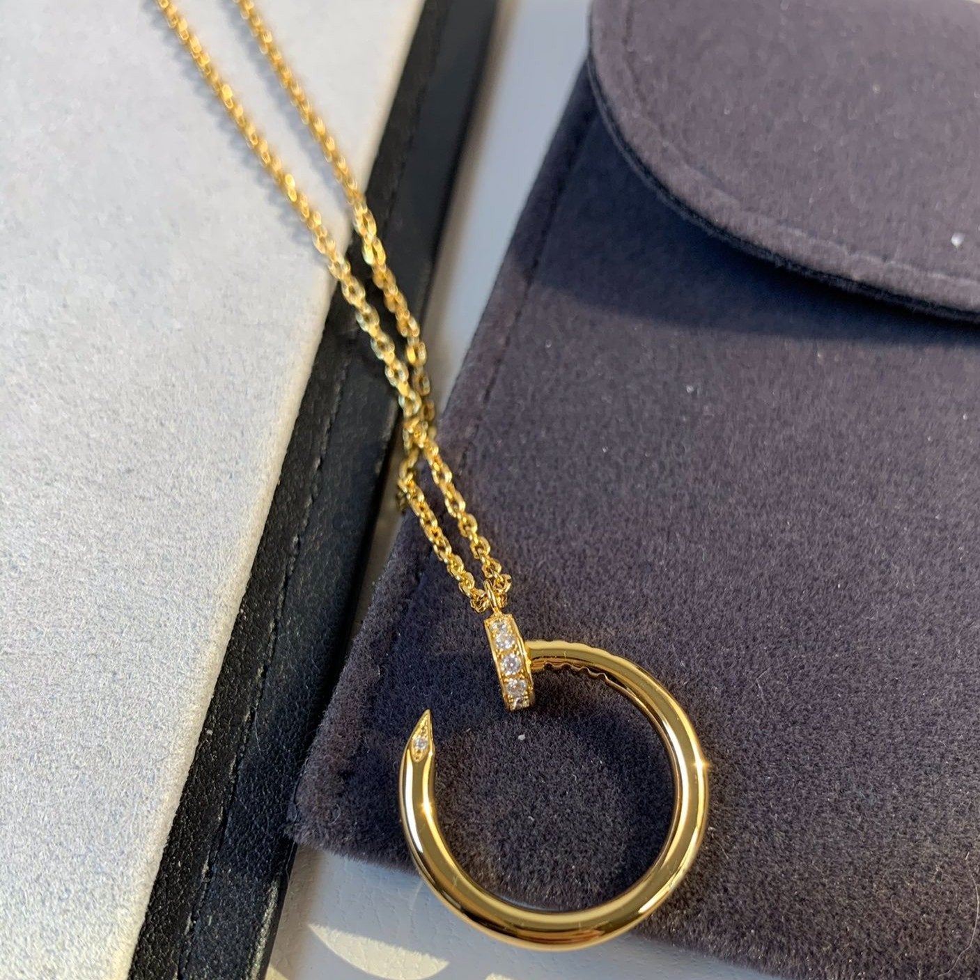 [BLUE TEARS]JUSTE NECKLACE GOLD