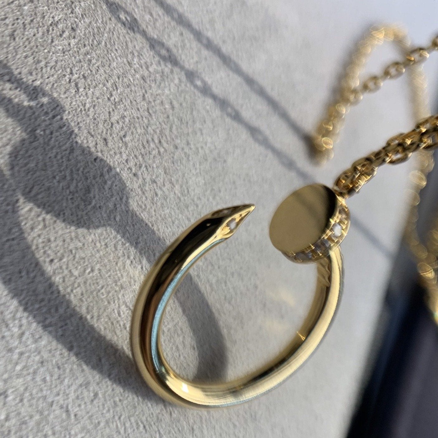 [BLUE TEARS]JUSTE NECKLACE GOLD