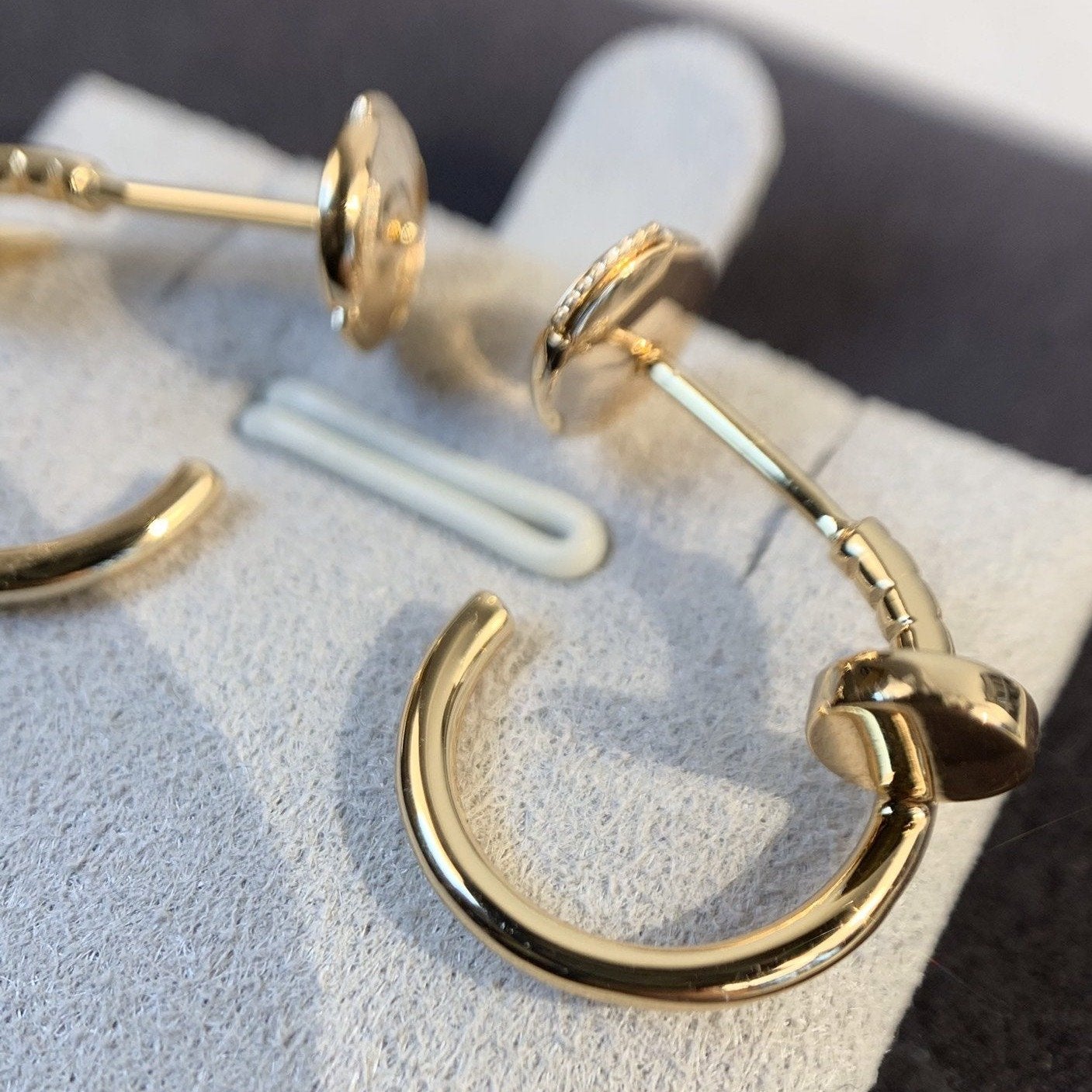 [BLUE TEARS]JUSTE EARRINGS PINK GOLD