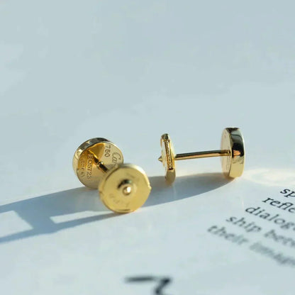 [BLUE TEARS]LOVE EARRINGS GOLD 10MM