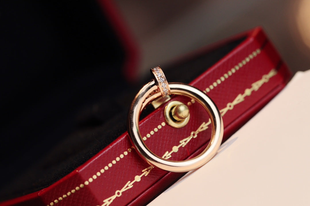 [BLUE TEARS]JUSTE RING 2.65MM PINK GOLD DIAMOND