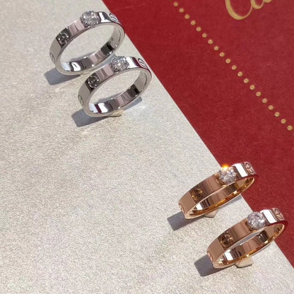 [BLUE TEARS]LOVE RING 3.6MM 1 BIG DIAMOND