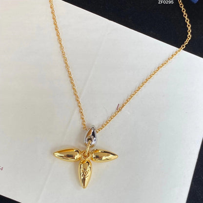 [BLUE TEARS]LOUISETTE PEDANT GOLD NECKLACE