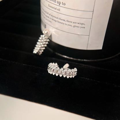 [BLUE TEARS]CLASH EARRINGS