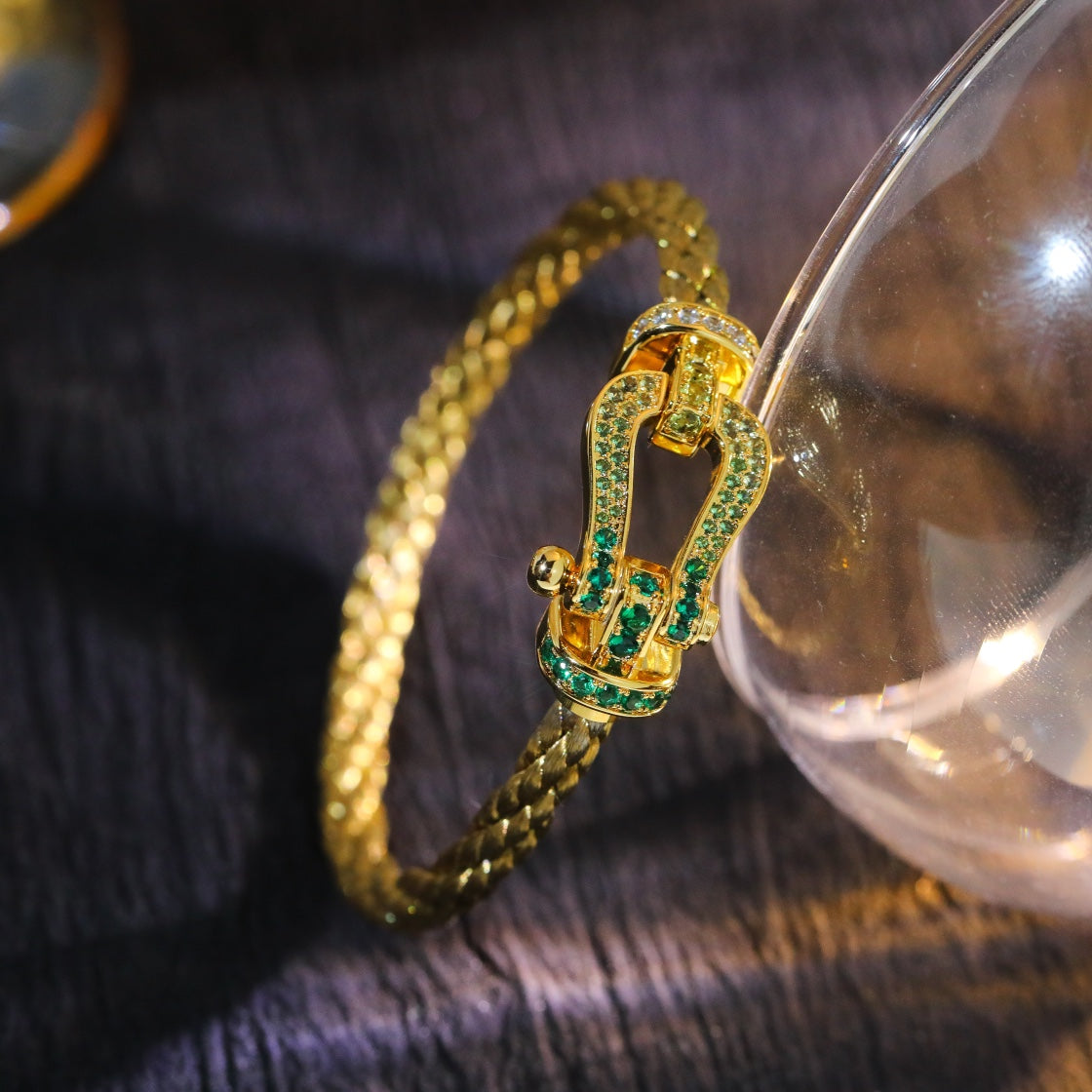 [BLAUE TRÄNEN]FORCE 10 GOLD GRÜNE DIAMANT GEPAPERT