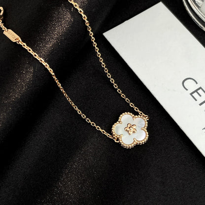 [BLAUE TRÄNEN] GLÜCKLICHES FRÜHLINGSARMBAND AUS ROSÉGOLD
