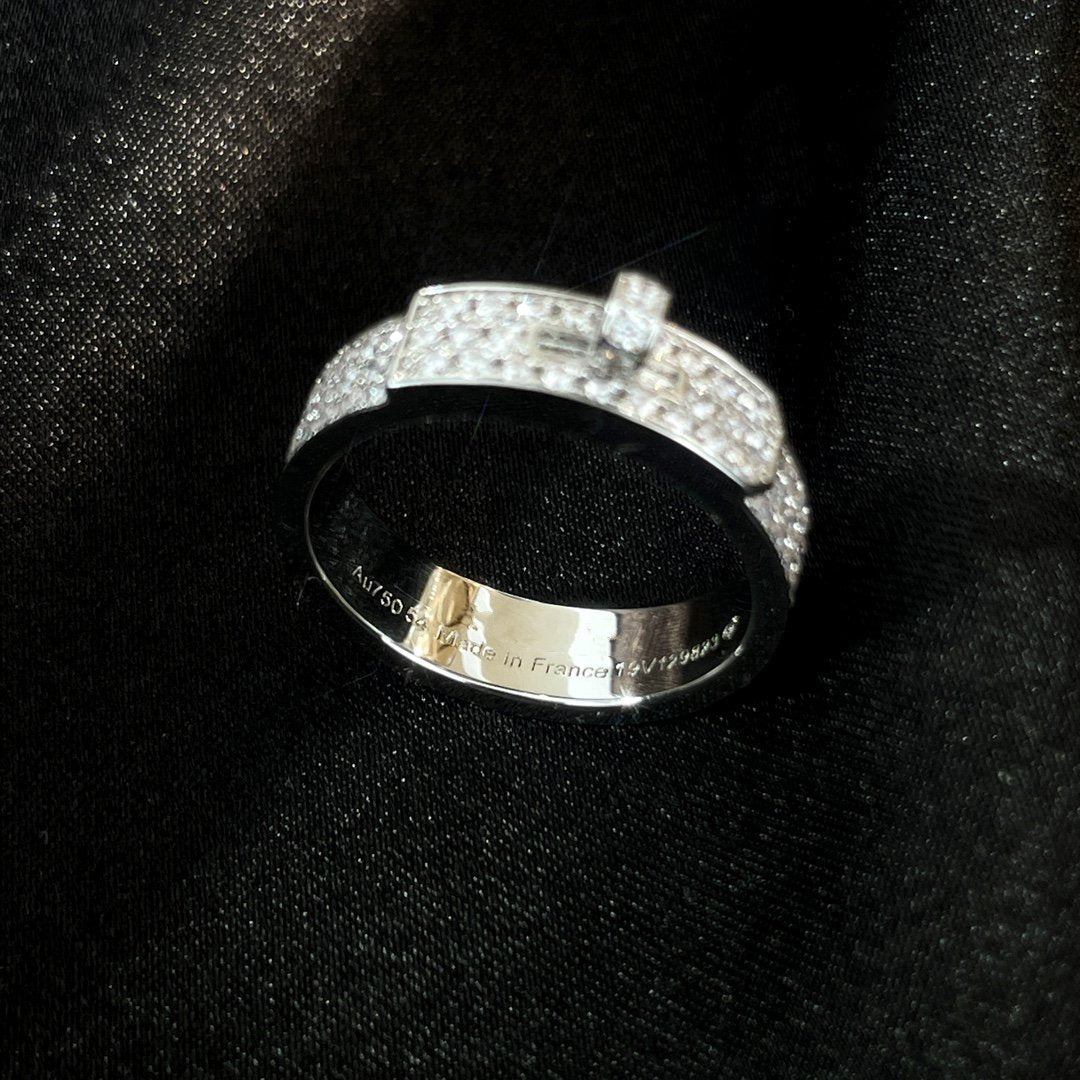 [BLUE TEARS]KELLY SILVER DIAMOND RING