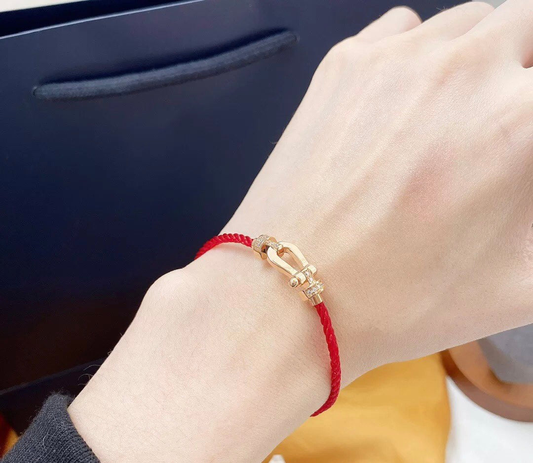 [BLAUE TRÄNEN]FORCE 10 HALBDIAMANT ROSA GOLD ROT CORDERI GROSSES UND MITTLERES MODELL