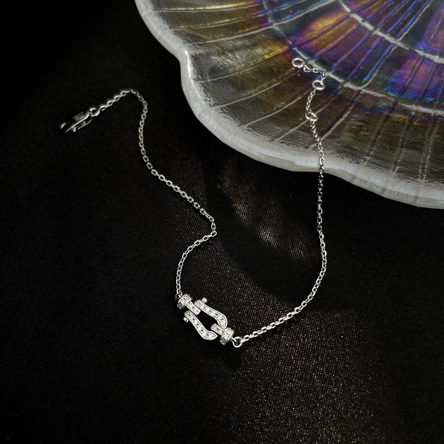 [BLAUE TRÄNEN]FORCE 10 VOLLE DIAMANT-SCHNALLE KETTENGLIEDER MINIMODELL