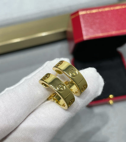 [BLUE TEARS]LOVE 5.5MM EARRINGS