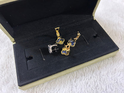[BLUE TEARS]CLOVER PIETERSITE MITTLERE OHRSTECKER
