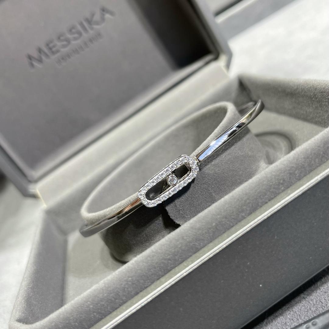[Blue Tears Jewelry]Move Uno pav¨¦ flex bangle medium