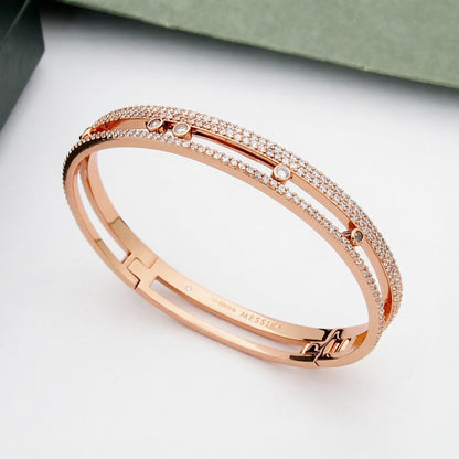 [Blue Tears Jewelry]Move Romane pav¨¦ bangle