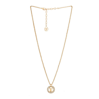 [BLUE TEARS]BY NIGHT DIAMOND PAVED NECKLACE