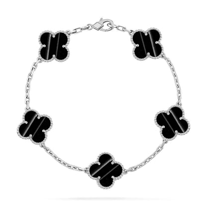 [BLUE TEARS] CLOVER 5 MOTIF PULSAR STONE BRACELET COLLECTION