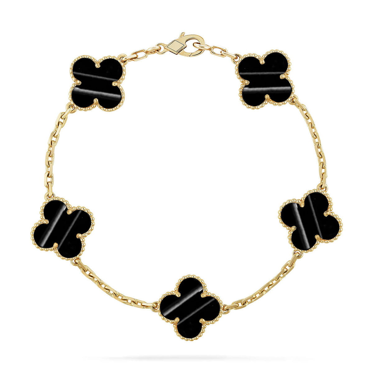 [BLUE TEARS] CLOVER 5 MOTIF PULSAR STONE BRACELET COLLECTION