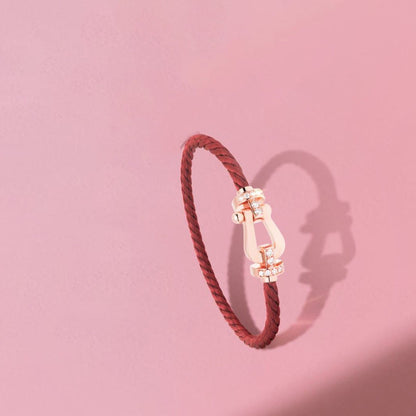 [BLAUE TRÄNEN]FORCE 10 HALBDIAMANT ROSA GOLD ROT CORDERI GROSSES UND MITTLERES MODELL