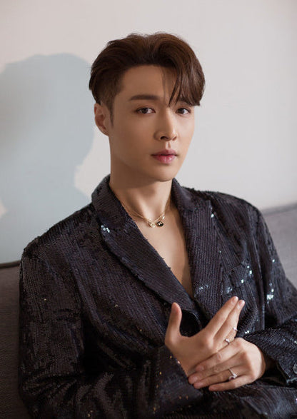 [BLUE TEARS]JEUX DE PINK GOLD DIAMOND NECKLACE