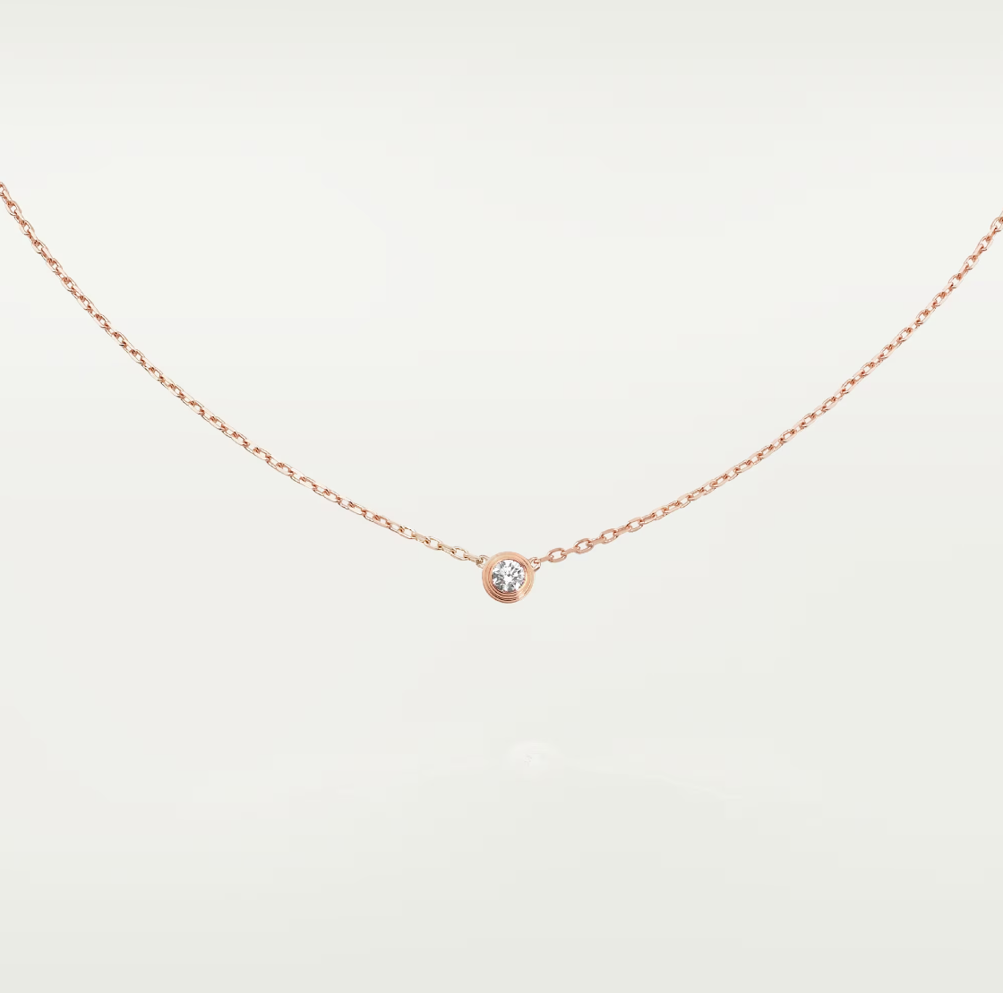 [BLUE TEARS]DAMOUR DIAMOND NECKLACE