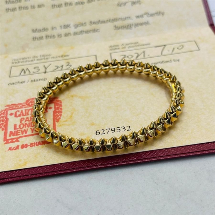 [BLUE TEARS]CLASH GOLD BRACELET