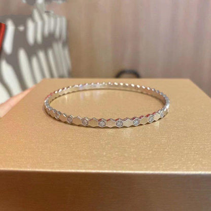 [BLUE TEARS]BEE LOVE SILVER DIAMOND BRACELET