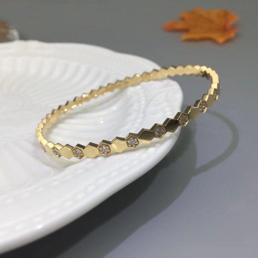 [BLUE TEARS]BEE LOVE GOLD DIAMOND BRACELET