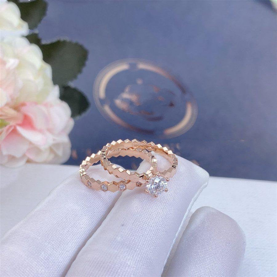 [BLUE TEARS]BEE LOVE RING PINK GOLD DIAMOND