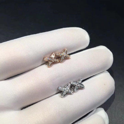 [BLUE TEARS]JEUX DE DIAMOND EARRINGS
