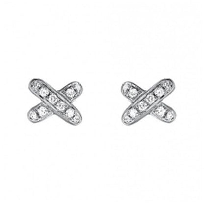 [BLUE TEARS]JEUX DE DIAMOND EARRINGS