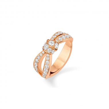 [BLUE TEARS]LIENS PINK GOLD DIAMOND RING