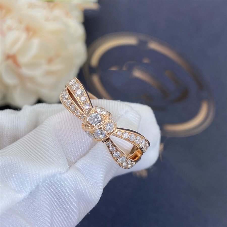 [BLUE TEARS]LIENS PINK GOLD DIAMOND RING