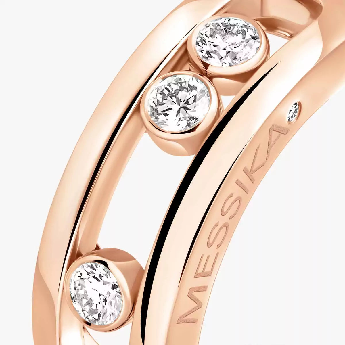 [Blue Tears Jewelry] MoveGold Diamond Ring